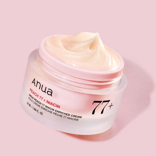 Anua Peach 77 Niacin Enriched Cream Укрепляющий крем с ниацинамидом