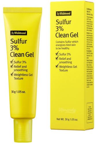 By Wishtrend Sulfur 3% Clean Gel Гель для локального применения