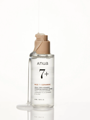 Anua Rice 7 Ceramide Hydrating Barrier Serum  Сыворотка для сияния кожи с рисом