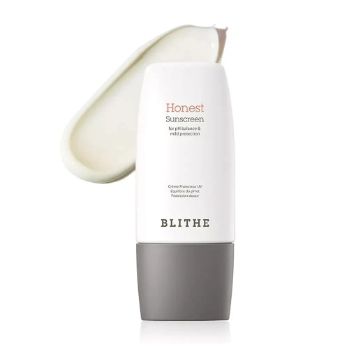 Blithe UV Protector Honest Sunscreen SPF50+ PA++++  Увлажняющий солнцезащитный крем на химических фильтрах   