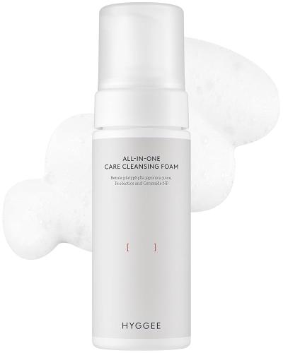 HYGGEE All-In-One Care Cleansing Foam	 Универсальная кислородная пенка для умывания с берёзовым соком 