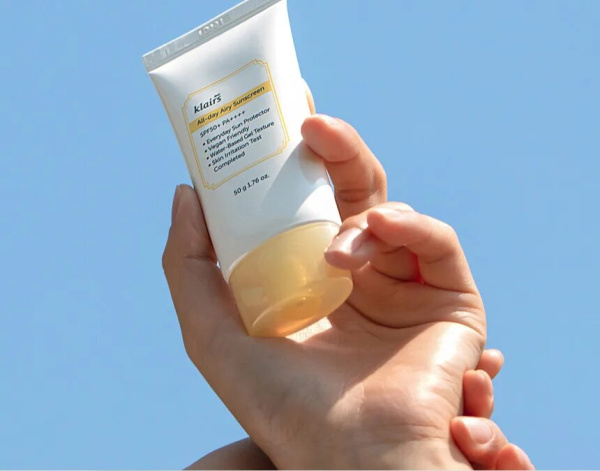 Dear, Klairs All-day Airy Sunscreen SPF50+ PA++++ Лёгкий солнцезащитный крем