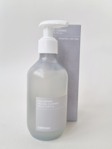 Celimax Dual Barrier Mild Gel Cleanser Гель-пенка для умывания с комплексом церамидов