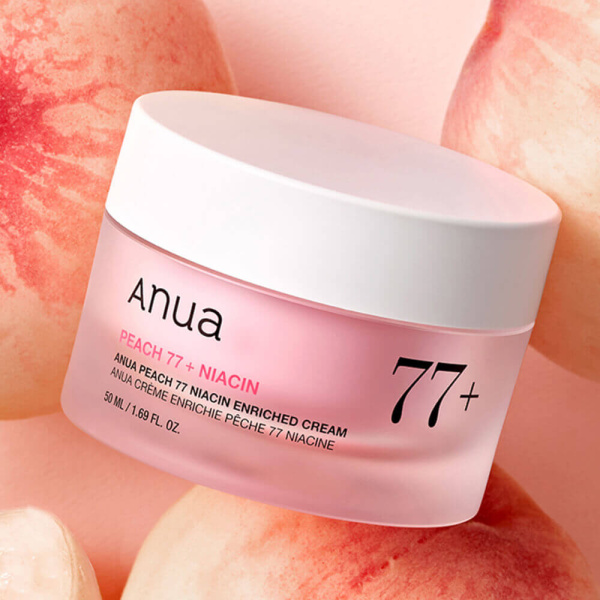 Anua Peach 77 Niacin Enriched Cream Укрепляющий крем с ниацинамидом