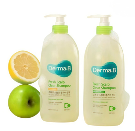 Derma:B Fresh Scalp Clear Shampoo Floral Green Шампунь для волос