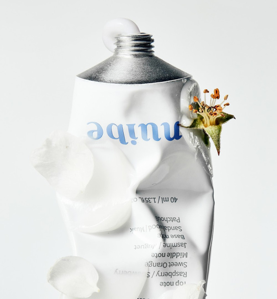 Nuibе Sherbet Solid Perfume 001 Lily Cotton  Духи с текстурой шербета 